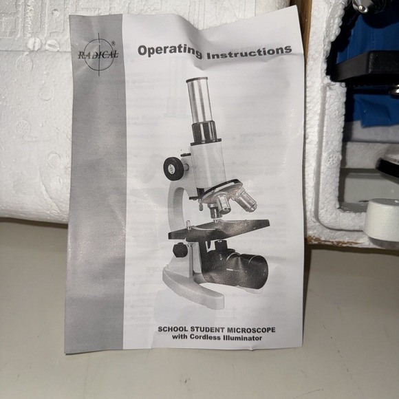 Student School Microscope Radical RM-1B - Excellent Condition - Picture 2 of 11